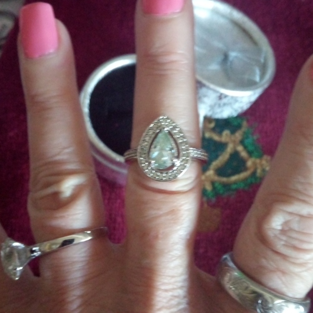 💍💎💍Diamond Beautiful Mossinite💍💎💍 - Picture 2 of 3
